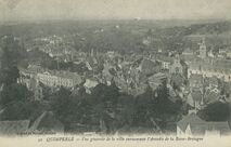 Cartolis Quimperlé (Finistère) - Vue générale de la ville surnommée l'Arcadie de ...