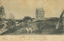 Cartolis Dinard (Ille-et-Vilaine) - La Vicomté, le Castel du Prieuré.