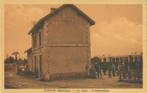 Cartolis Surzur (Morbihan) - La Gare