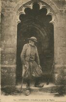 Cartolis Locronan (Finistère) - L'Ancètre au porche de l'Eglise