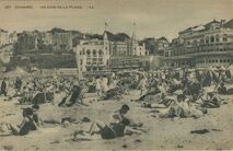 Cartolis Dinard (Ille-et-Vilaine) - Un coin de la plage