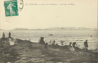 Cartolis Dinard (Ille-et-Vilaine) - Dans les Rochers