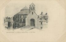 Cartolis Quimperlé (Finistère) - L'Eglise Sainte-Croix