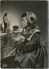 Cartolis Plougastel-Daoulas (Finistère) - Petite fille de PLOUGASTEL-DAOULAS
