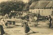 Cartolis Aucune (Finistère) - Le Battage du Blé au pays de Beg-Meil et de Foues ...