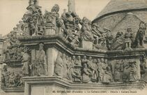 Cartolis Guimiliau (Finistère) - Le Calvaire (1581)