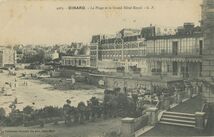 Cartolis Dinard (Ille-et-Vilaine) - La Plage et le Grand Hôtel Royal