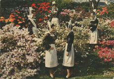 Cartolis Quimper (Finistère) - Jeunes filles du Cercle Folklorique Korollerien Ke ...