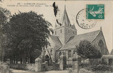 Cartolis Lanmeur (Finistère) - Chapelle de Kernitron