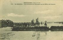 Cartolis Saint-Brieuc (Côtes d'Armor) - Les courses de Chevaux sur la Grève de Cesson