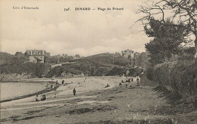 Cartolis Dinard (Ille-et-Vilaine) - Plage du Prieuré