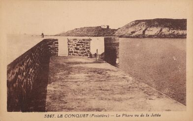 Cartolis Le Conquet (Finistère) - Le Phare de la Jetée