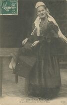 Cartolis Pont-l'Abbé (Finistère) - La gentille brodeuse de Pont-l'Abbé