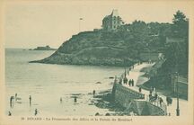 Cartolis Dinard (Ille-et-Vilaine) - La Promenade des Alliés et la Pointe du Moulinet