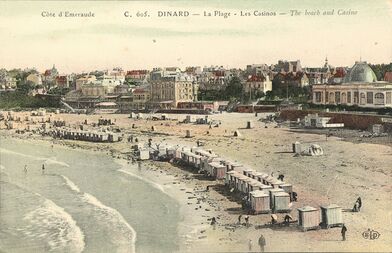 Cartolis Dinard (Ille-et-Vilaine) - La Plage
