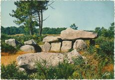 Cartolis Carnac (Morbihan) - Dolmen de Mané-Kérioned