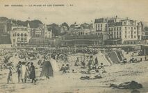 Cartolis Dinard (Ille-et-Vilaine) - La plage et les Casinos