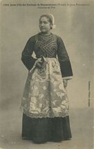 Cartolis Douarnenez (Finistère) - Jeune fille des environs de Douarnenez (PLOARE, LE ...