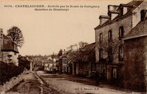 Cartolis Chatelaudren (Côtes d'Armor) - Arrivée par la Route de Guingamp