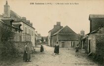 Cartolis Saulnières (Ille-et-Vilaine) - L'Arrivée route de la Gare