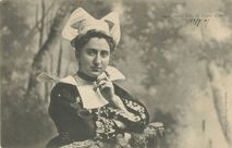 Cartolis Pont-Aven (Finistère) - Jeune Fille de PONT-AVEN