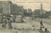 Cartolis Dinard (Ille-et-Vilaine) - Le Grand Hôtel Royal et le Palais de Cristal