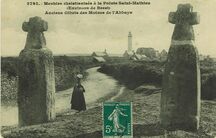 Cartolis Plougonvelin (Finistère) - Menhirs christianisés à la pointe Saint-Matheiu  ...