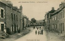 Cartolis Campénéac (Morbihan) - La route de Ploërmel
