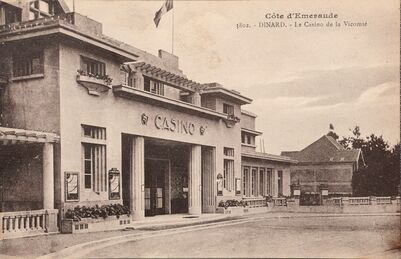 Cartolis Dinard (Ille-et-Vilaine) - Le Casino de la Vicomté