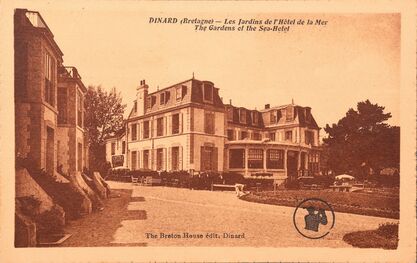 Cartolis Dinard (Ille-et-Vilaine) - Les Jardins de l'Hôtel de la Mer