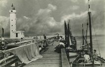 Cartolis Cayeux-sur-Mer (Somme) - Le port du Hourdel.