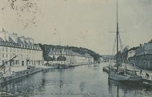 Cartolis Morlaix (Finistère) - Le Bassin et la Manufacture de Tabac