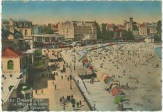 Cartolis Dinard (Ille-et-Vilaine) - La Plage vue du Casino Balnéum