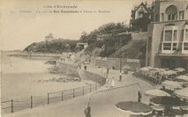 Cartolis Dinard (Ille-et-Vilaine) - Un coin du Bar Emeraude et Pointe du Moulinet