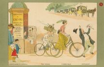 Cartolis Paris (Paris) - LA MARCHANDE DE JOURNAUX