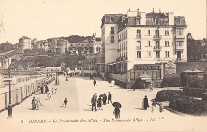 Cartolis Dinard (Ille-et-Vilaine) - La Promenade des Alliés