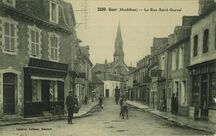 Cartolis Guer (Morbihan) - La Rue Saint-Gurval