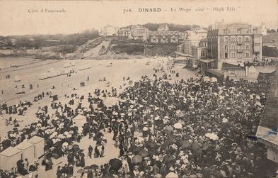 Cartolis Dinard (Ille-et-Vilaine) - La Plage, côté High Life