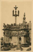 Cartolis Guimiliau (Finistère) - Le calvaire (1581-1588)