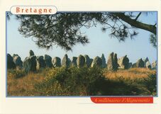 Cartolis Carnac (Morbihan) - CARNAC, les alignements mégalithiques.