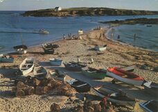 Cartolis Névez (Finistère) - RAGUENES en NEVEZ, la plage et les Iles.