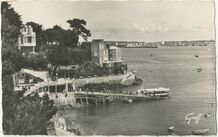 Cartolis Dinard (Ille-et-Vilaine) - L'embarcadère des Vedettes pour Saint-Malo et la  ...