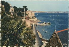 Cartolis Dinard (Ille-et-Vilaine) - L'Embarcadère des Vedettes Vertes, le Clair de Lu ...