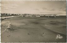 Cartolis Primelin (Finistère) - La plage du Loch et le Port