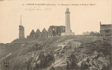 Cartolis Plougonvelin (Finistère) - POINTE St-MATHIEU
