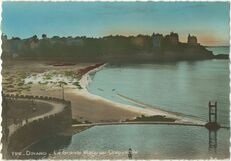 Cartolis Dinard (Ille-et-Vilaine) - La Grande Plage au Crépuscule