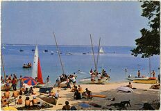 Cartolis Fouesnant (Finistère) - La plage du port.