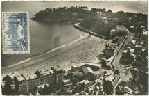 Cartolis Dinard (Ille-et-Vilaine) - La Plage de l'Écluse et la pointe du Moulinet