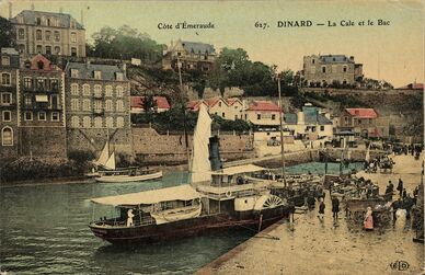 Cartolis Dinard (Ille-et-Vilaine) - La Cale et le Bac