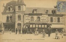 Cartolis Ploemeur (Morbihan) - L'Arrivée du Tramway